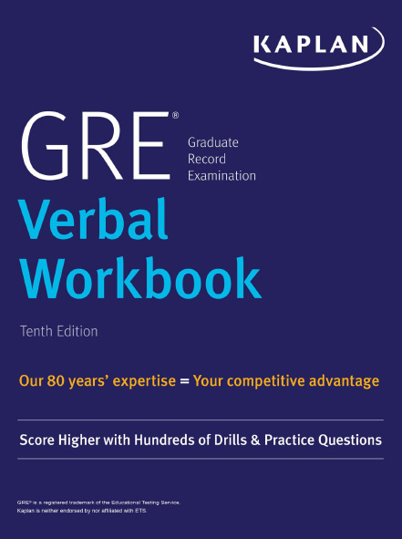 GRE Complete 2023, 3Book Set - GRE Verbal Workbook